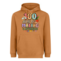100 Days Of Making A Difference Heavyweight Hoodie | Teevron
