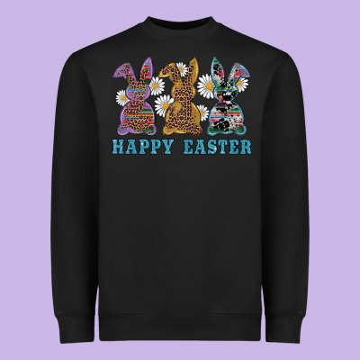 Heavyweight Sweatshirt easter western bunnys happy easter