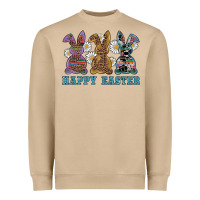 Mushroom easter western bunnys happy easter Heavyweight Sweatshirt - RanaPortraitStore