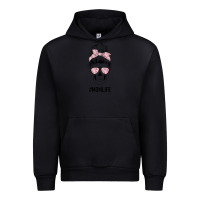 Black Pink Flower Mom Skull Urban Hoodie - Bettercallsaul
