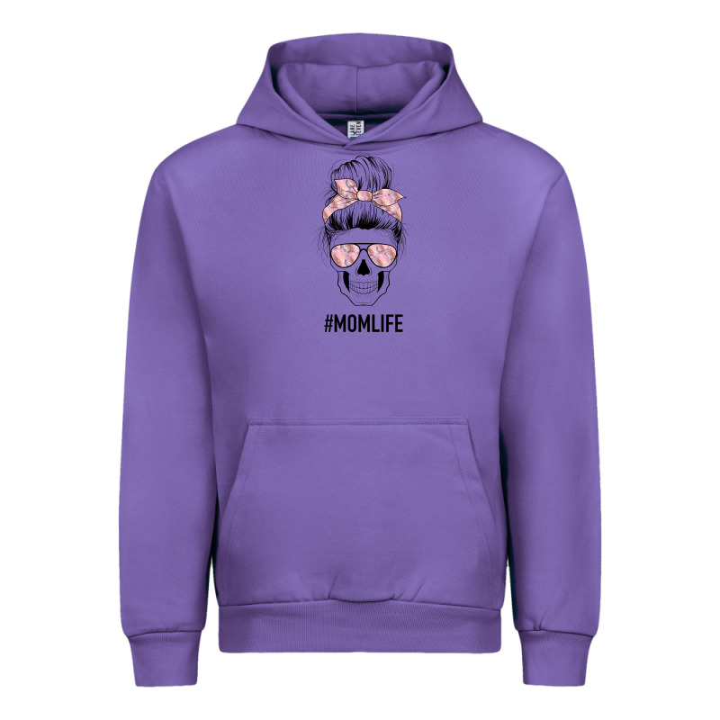 Pink Flower Mom Skull Urban Hoodie by Bettercallsaul | Teevron