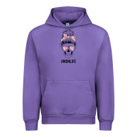 Tulip Pink Flower Mom Skull Urban Hoodie - Bettercallsaul