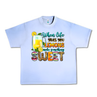 Grape Ice when life gives you lemons make someting sweet Urban Heavy Tee - Zillion Design Studio