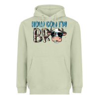 Matcha holy cow i'm bro Heavyweight Hoodie - MaliasSmallBusiness