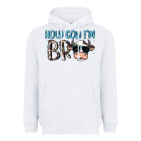 White holy cow i'm bro Heavyweight Hoodie - MaliasSmallBusiness