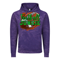 Cloud Purple football junkie Vintage Hoodie - texasbilliewilder