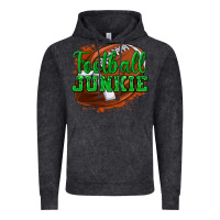 Vintage Black football junkie Vintage Hoodie - texasbilliewilder