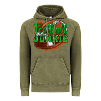 Vintage Olive football junkie Vintage Hoodie - texasbilliewilder