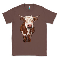 Chestnut hereford cow Classic Tee - RanaPortraitStore