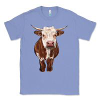 Colony Blue hereford cow Classic Tee - RanaPortraitStore