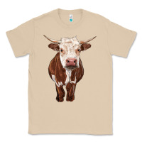 Mushroom hereford cow Classic Tee - RanaPortraitStore