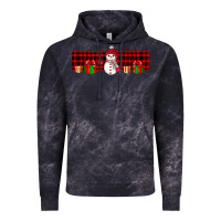 Cloud Black Christmas snowman Vintage Hoodie - JahusDesignShop