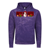 Cloud Purple Christmas snowman Vintage Hoodie - JahusDesignShop