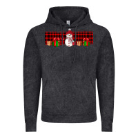 Vintage Black Christmas snowman Vintage Hoodie - JahusDesignShop