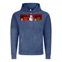 Vintage Denim Christmas snowman Vintage Hoodie - JahusDesignShop