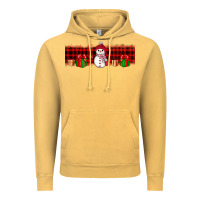 Vintage Mustard Christmas snowman Vintage Hoodie - JahusDesignShop