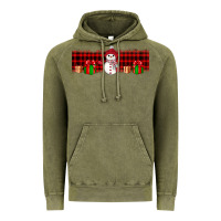 Vintage Olive Christmas snowman Vintage Hoodie - JahusDesignShop