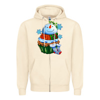 Sandshell snowman cupcake Zipper Hoodie - AdoDesignShop