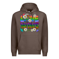 Coffee Pride LGBTQ+ Love Wins Premium Hoodie - BundleAndBundleShop