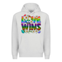 Dove Grey Pride LGBTQ+ Love Wins Premium Hoodie - BundleAndBundleShop