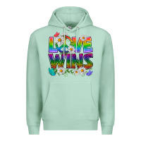 Seafoam Pride LGBTQ+ Love Wins Premium Hoodie - BundleAndBundleShop