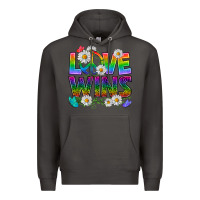 Smoke Pride LGBTQ+ Love Wins Premium Hoodie - BundleAndBundleShop