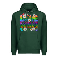 Sports Green Pride LGBTQ+ Love Wins Premium Hoodie - BundleAndBundleShop