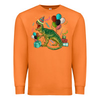 Carrot party t rex Premium Sweatshirt - MaliasSmallBusiness