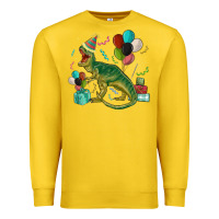 Lemon party t rex Premium Sweatshirt - MaliasSmallBusiness