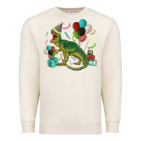 Party T Rex Premium Sweatshirt | Teevron