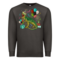 Smoke party t rex Premium Sweatshirt - MaliasSmallBusiness