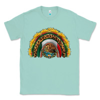 Mexico Sunflower Rainbow Classic Tee | Teevron