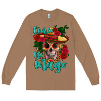 Toasted Coconut cinco de mayo skull Long Sleeve Tee - HRA Design Shop