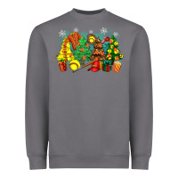 Storm christmas trees with softball Heavyweight Sweatshirt - Zillion Design Studio