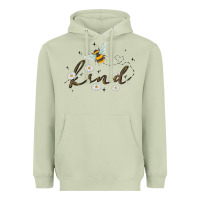 Matcha bee kind Heavyweight Hoodie - MaliasSmallBusiness