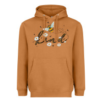 Meerkat bee kind Heavyweight Hoodie - MaliasSmallBusiness