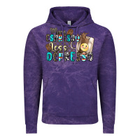 Cloud Purple more espresso less depresso Vintage Hoodie - Zillion Design Studio