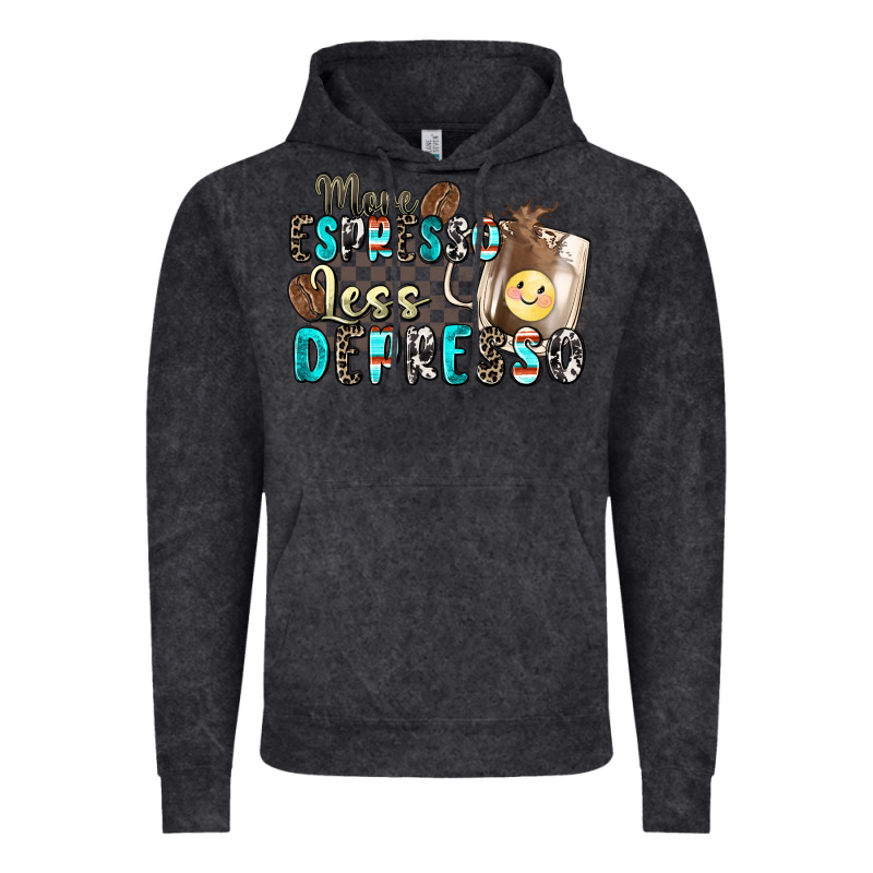 More Espresso Less Depresso Vintage Hoodie by Zillion Design Studio | Teevron