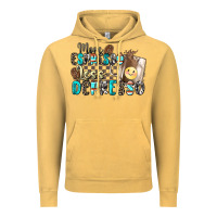Vintage Mustard more espresso less depresso Vintage Hoodie - Zillion Design Studio