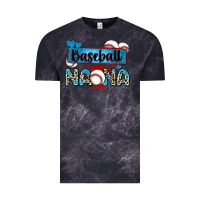 Cloud Black baseball nana with leopard Vintage Tee - Zillion Design Studio