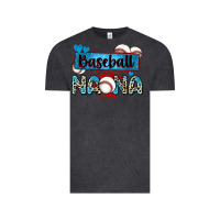 Vintage Black baseball nana with leopard Vintage Tee - Zillion Design Studio