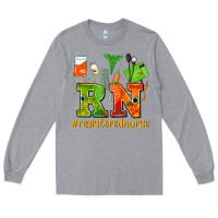 Heather Grey registered nurse juneteenth Long Sleeve Tee - AdoDesignShop