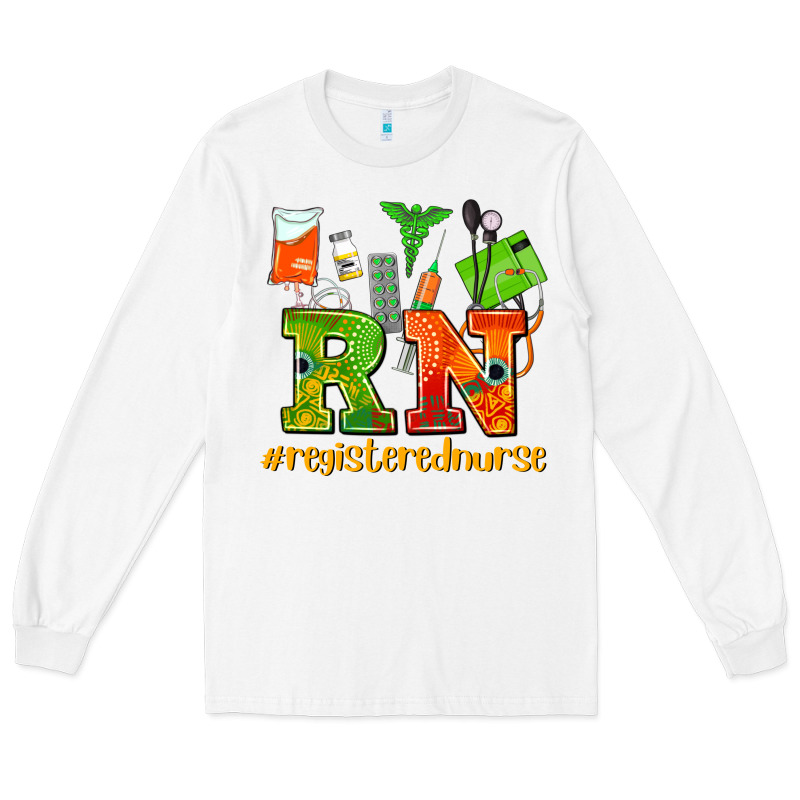 Registered Nurse Juneteenth Long Sleeve Tee by AdoDesignShop | Teevron