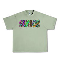 Oil Green senior 2022 tie die leopard Urban Heavy Tee - RanaPortraitStore