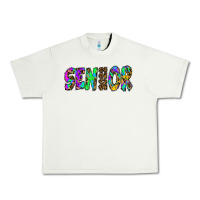 Pistachio senior 2022 tie die leopard Urban Heavy Tee - RanaPortraitStore