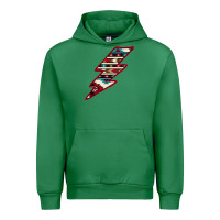 Emerald Western Aztec Pattern Lightning Urban Hoodie - Bettercallsaul