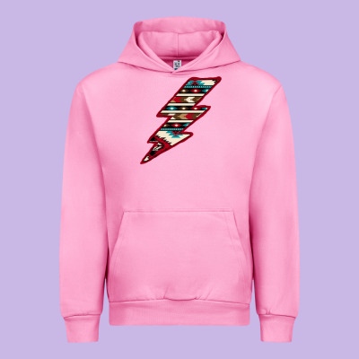 Western Aztec Pattern Lightning Urban Hoodie Designed By Bettercallsaul