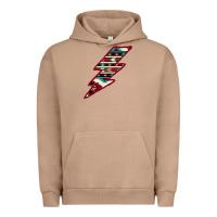 Pigment Burro Western Aztec Pattern Lightning Urban Hoodie - Bettercallsaul