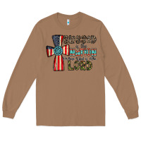 Toasted Coconut blessed İs the nation whose god is the lord Long Sleeve Tee - CowhideDigitalArt