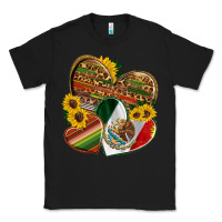 Black mexico heart and sunflower Classic Tee - HRA Design Shop